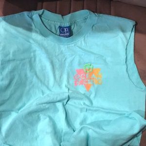 Vintage 1980 Ocean Pacific T-shirt Cut-Off sleeves